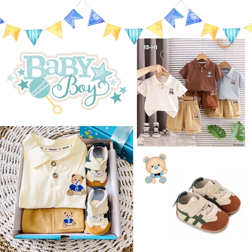 HAMPERS HADIAH LAHIRAN BABY BOY / BAYI LAKI LAKI / KADO BAYI / KADO LAHIRAN BAYI LAKI LAKI