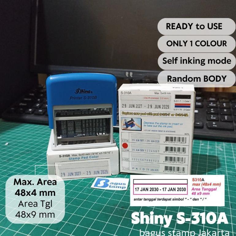 STEMPEL EXPIRED DATE TANGGAL ANGKA KADALUARSA SHINY S310A S310B S310-A S310-B