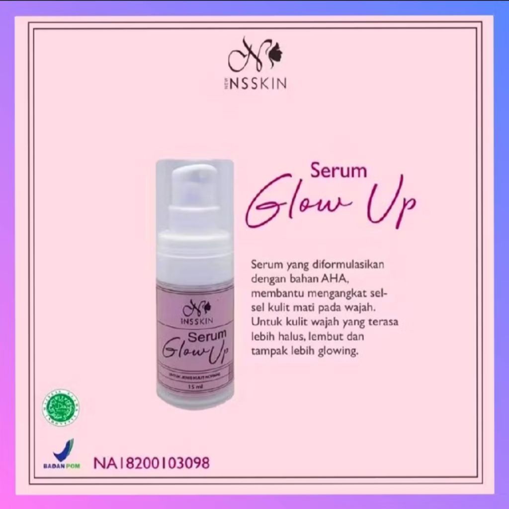 (FREE GIFT) SERUM GLOW UP - NEW NS SKIN