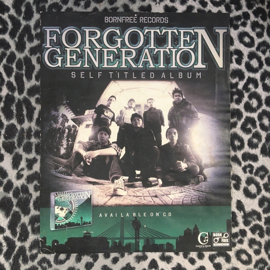 Poster Forgotten Generation 36x28,5 cm