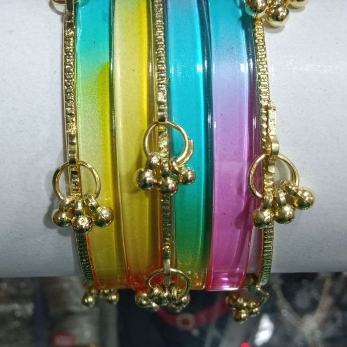 Gelang Kaca India Kashmir Etnik Glass Bangle Unik Premium