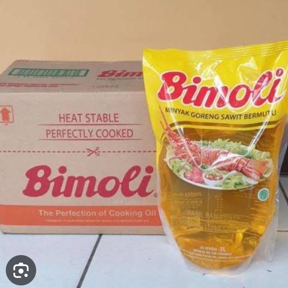 BIMOLI 2 LITER KARTON ISI 6 MINYAK GORENG