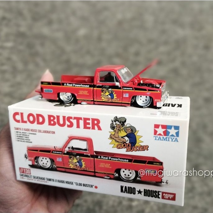 mini gt kaido house Chevrolet Silverado clod buster
