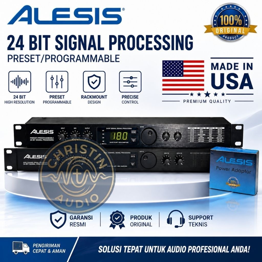 Effect Vocal Alesis Microverb4 / Microverb-4 Original Made In USA