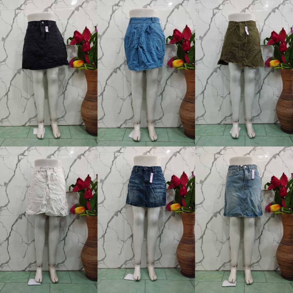 ROK JEANS PART 3 / ROK MIDI JEANS / ROK JEANS PANJANG