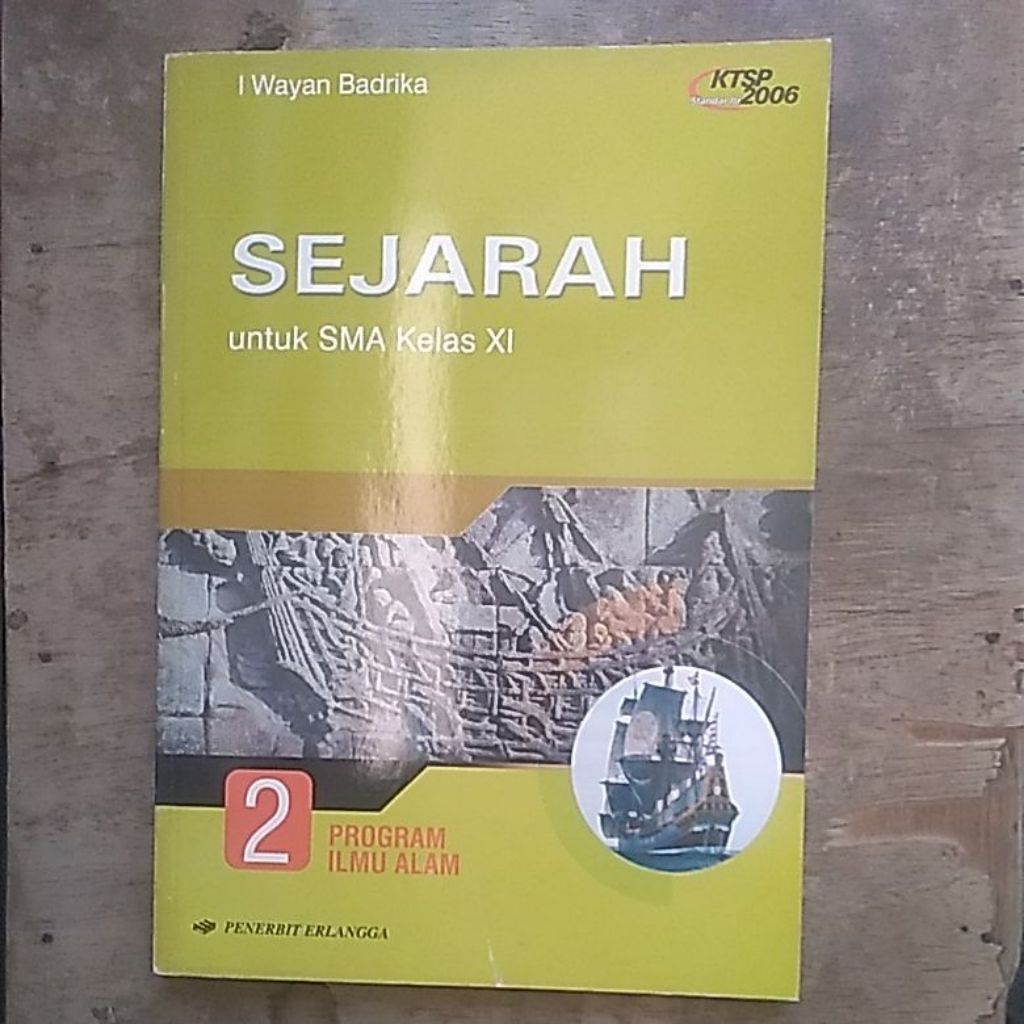 SEJARAH SMA KLS 2 PROGRAM IPA KTSP ERLANGGA