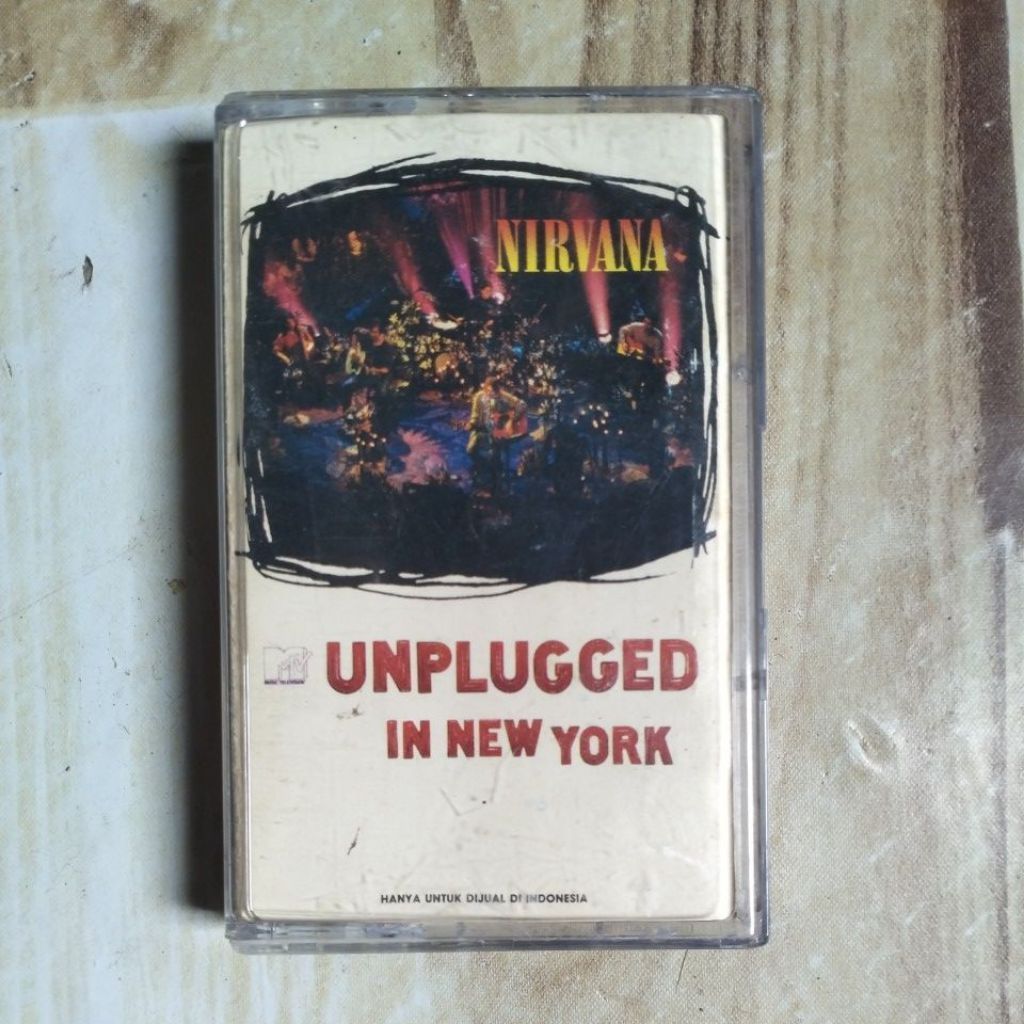 KASET PITA NIRVANA UNPLUGGED IN NEW YORK