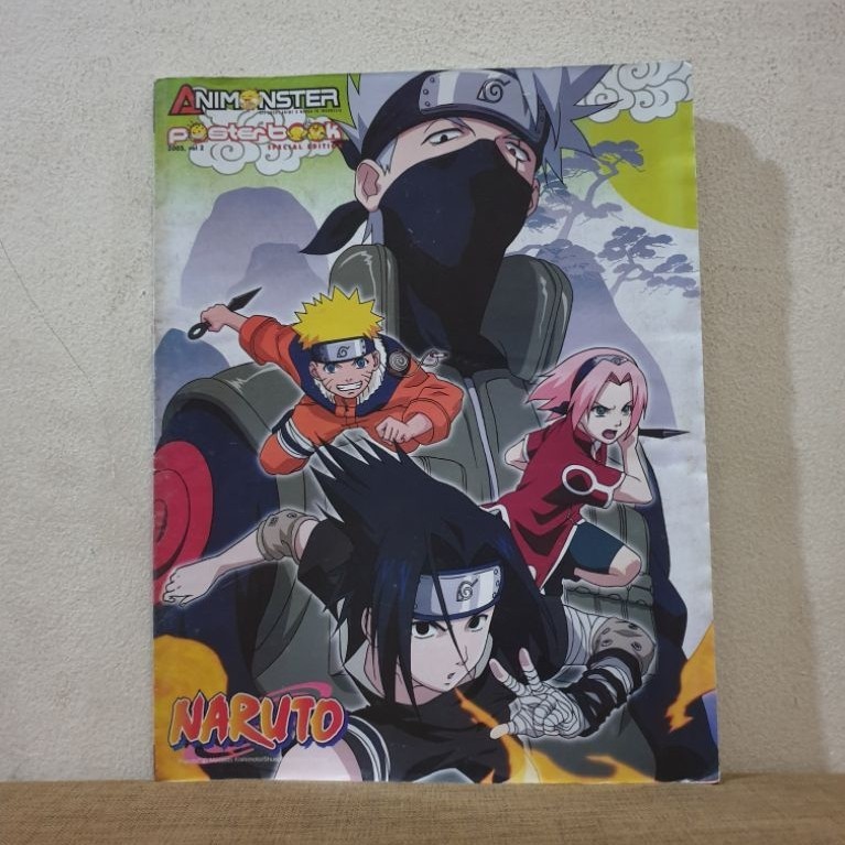 Majalah Anime Lokal Animonster edisi Posterbook