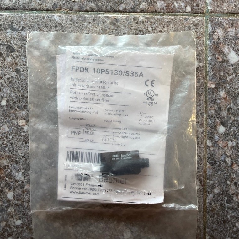 FPDK 10P5130/S35A Baumer PNP