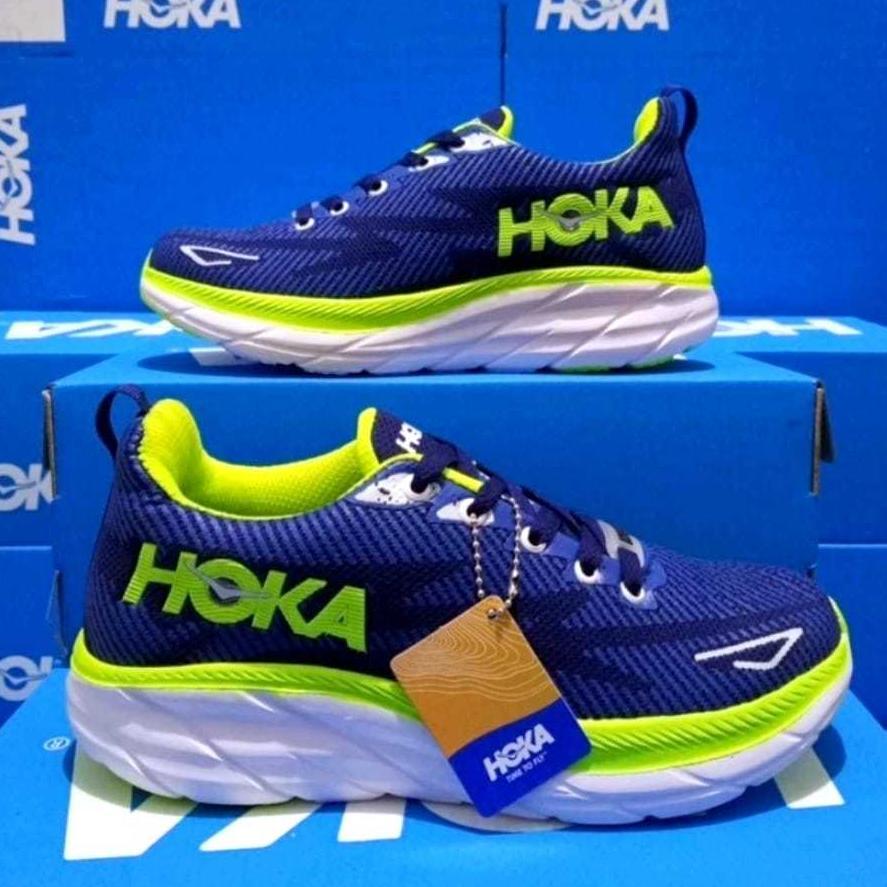 Diskon Sepatu Hoka Carbon X2 Runing Shoes Hoka Lari Olahraga Sneakers Pria Wanita