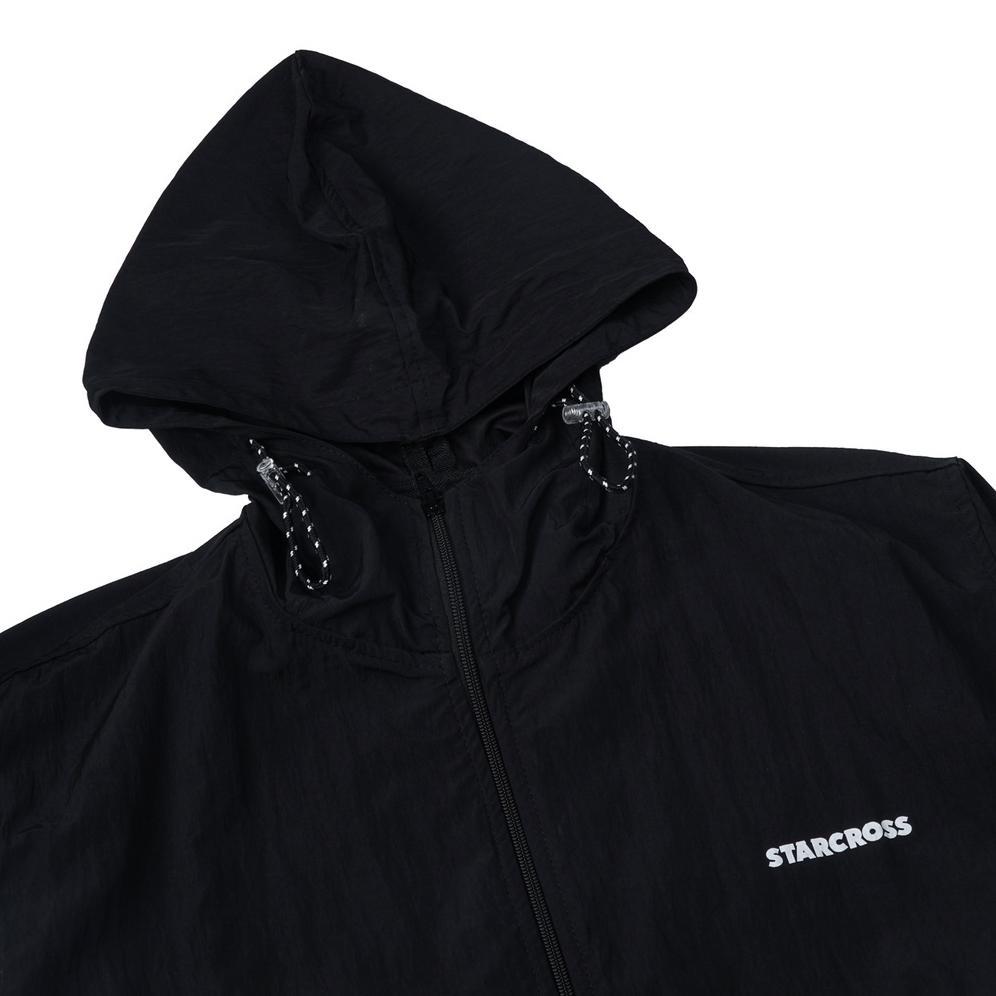 100% Aman Starcross Running Jacket - Js Rj 103 - Black