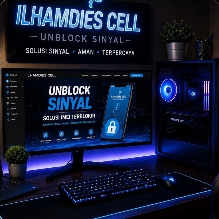 UNBLOKERR Anti-IMEI BLOKIR | Aktifkan Hp Ex Inter Iphone & Android yang Terblokir | Solusi Tidak Ada