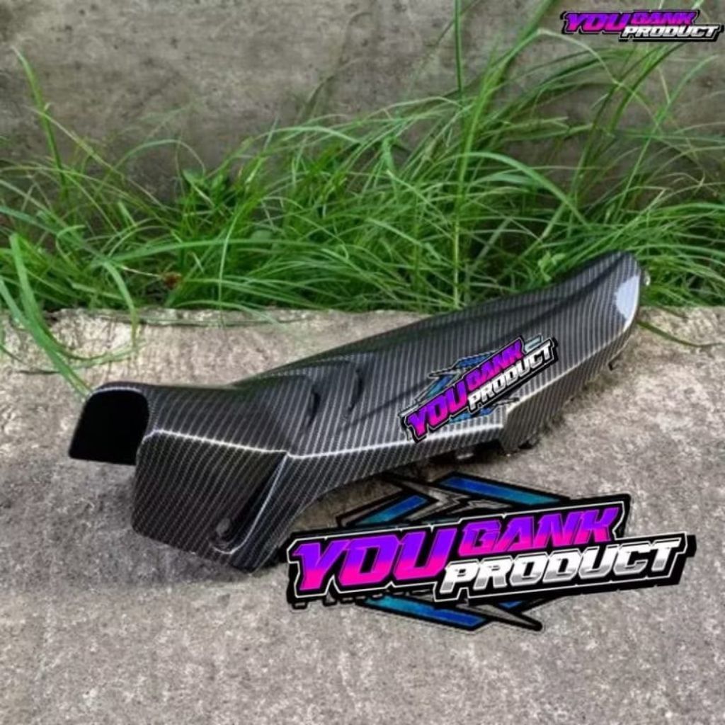 leksil tengah satria new facelit carbon kevlar carbon wtp carbon celup glossy