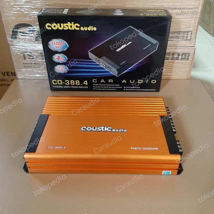 AMPLIFIER 4 CHANEL COUSTIC CO-415 POWER 4 CHANEL COUSTIC CO-415