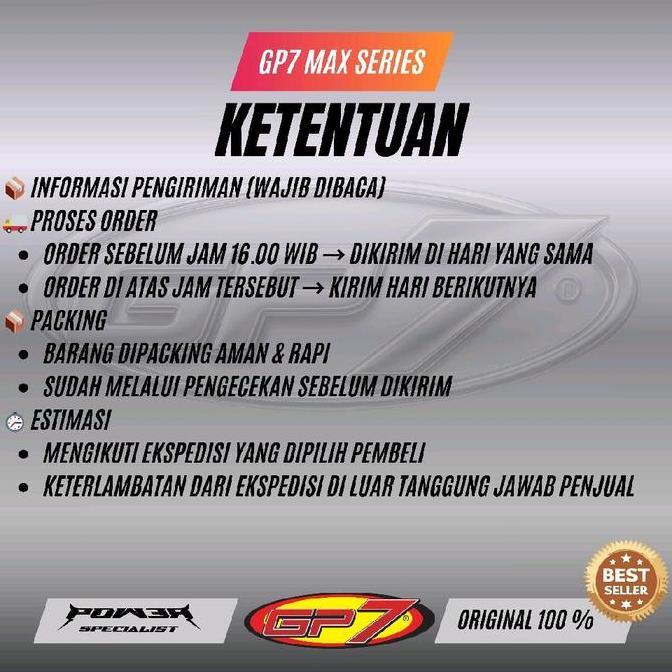 GP7 TEKKEN BLACK CARBON BOREUP Knalpot