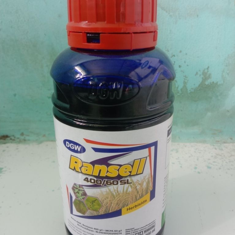HERBISIDA selektif untuk Padi/Membasmi rumput liar Berdaun Lebar, Daun Sempit dan Teki-tekian(Eceng,