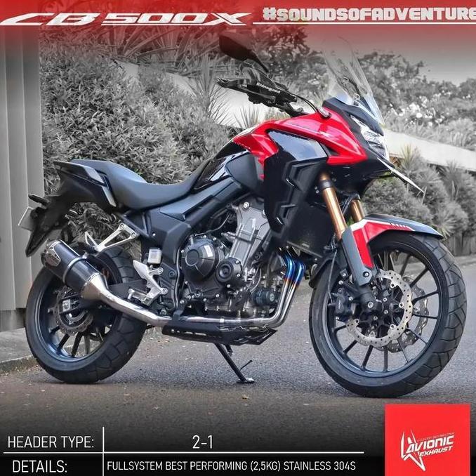 KNALPOT CB AVIONIC EXHAUST Fullsystem / Slip On Exhaust CBx SIPER DEEP BASS