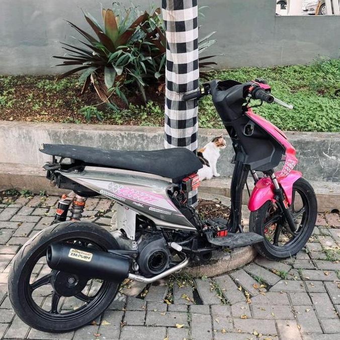 KnalpotEmpushRacingExhaustModel Regulasi MP5 / MP7 2026 Leher 29, Honda Beat Scoopy Fi