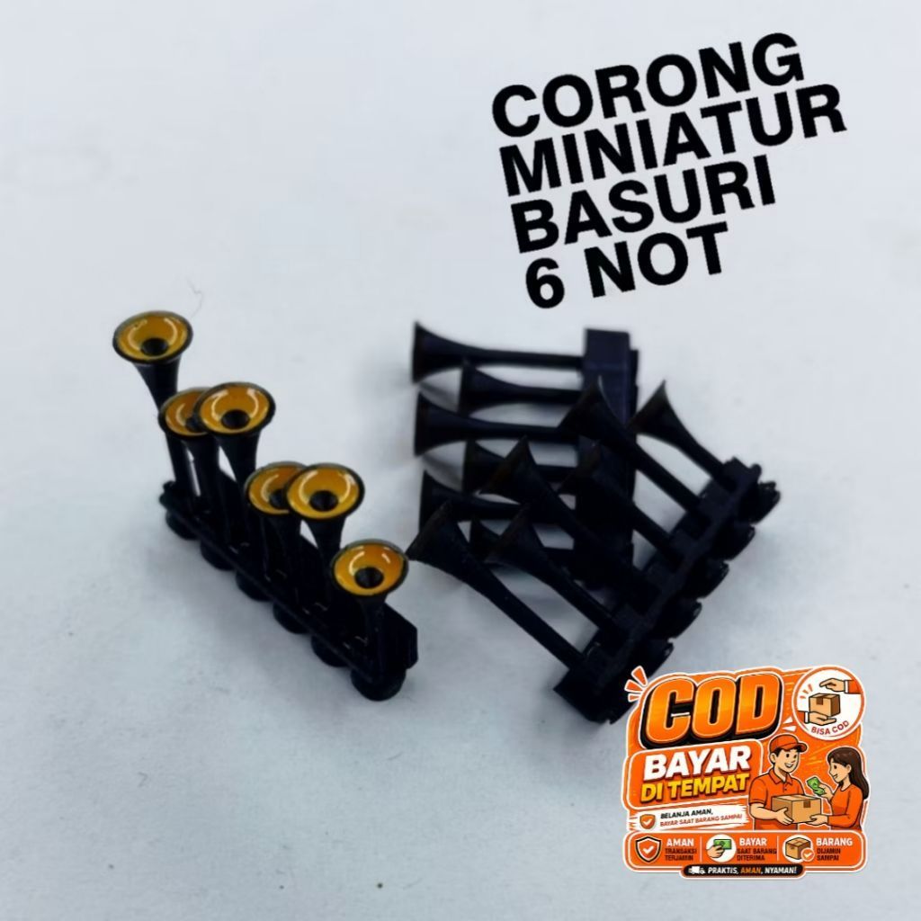 Corong Basuri 6 Not Miniatur
