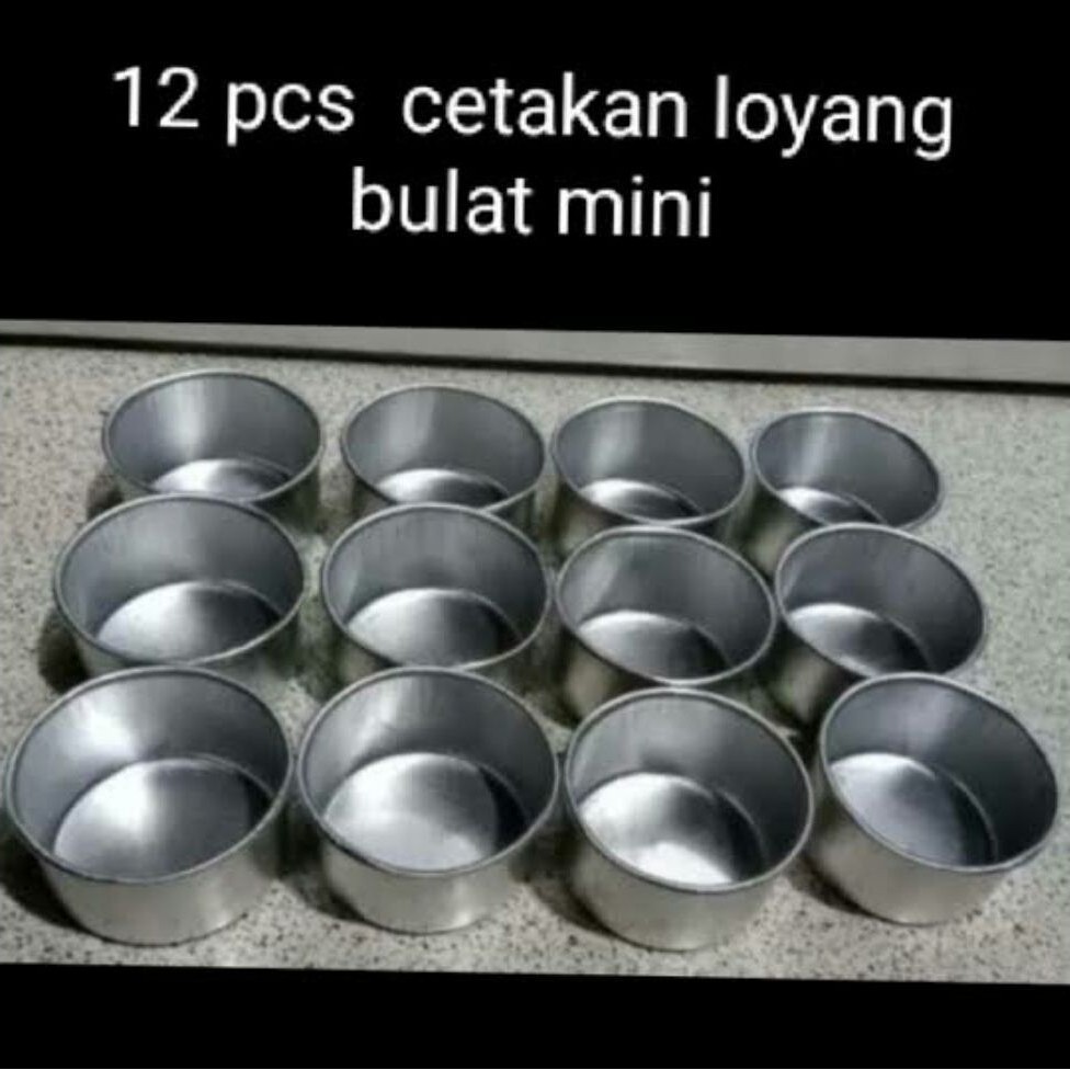 loyang mini | loyang bulat mini | loyang mini cake | loyang kue mini
