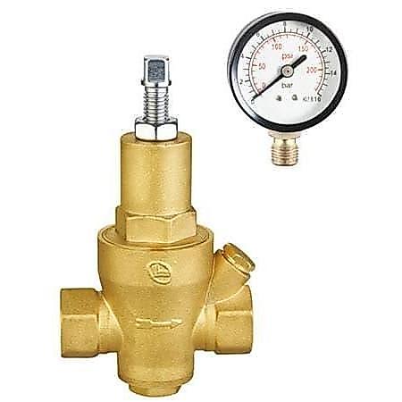 Prv Pressure Reducing Valve Kuningan Drat 1/2" Inch / Prv Bronze