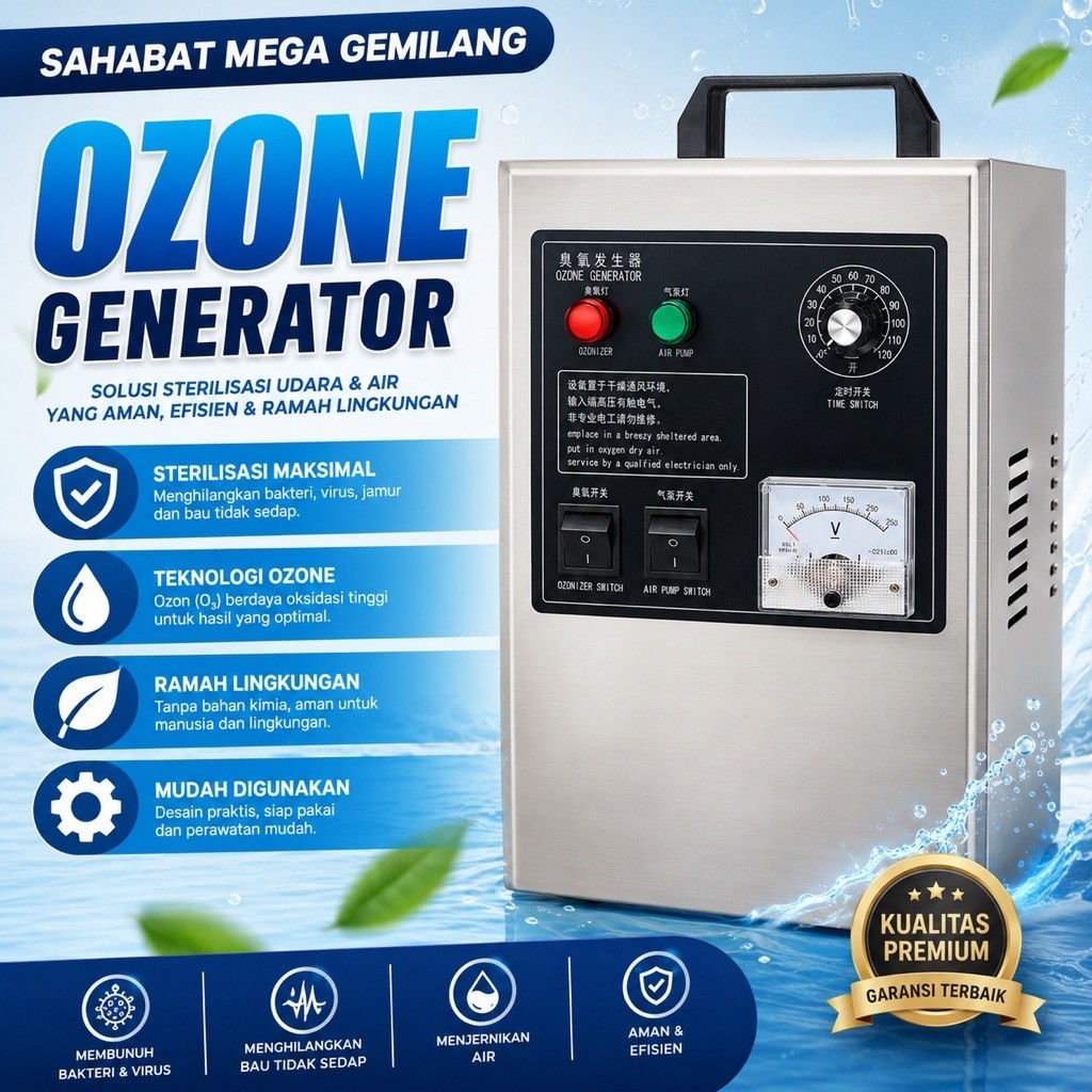 Ozone 20Gram/Ozone generator 20gram/Ozon 20G Air Cooling Generator