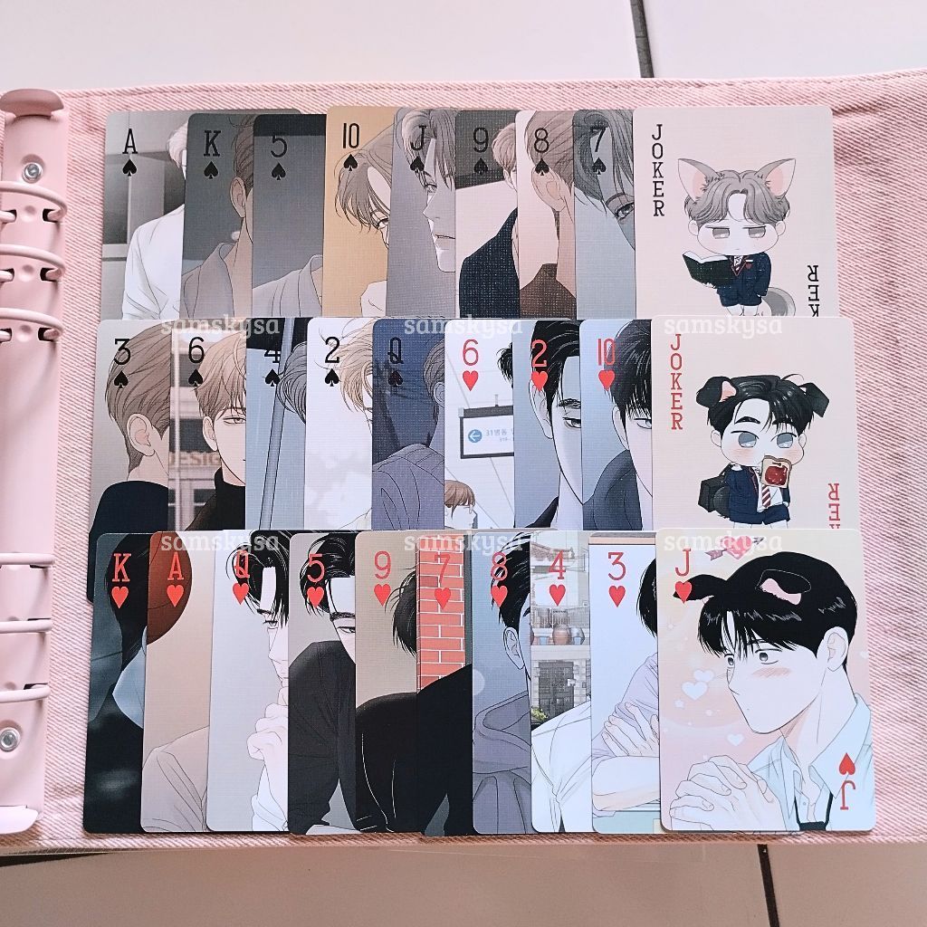 [OFFICIAL] POKER Card Bimsa Secret Relationships manhwa bimilsai joo sunghyeon shin jaemin jung daon