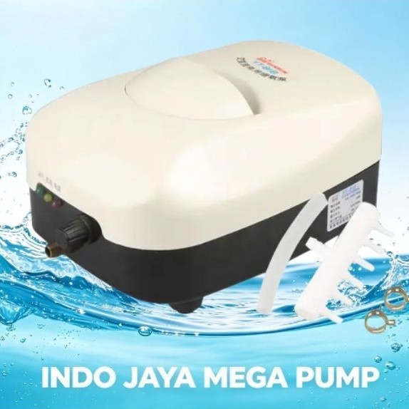 Sunsun Aerator ACDC YT 818 828 838 858 888 pompa udara oksigen airpump kolam Aquarium - YT-858