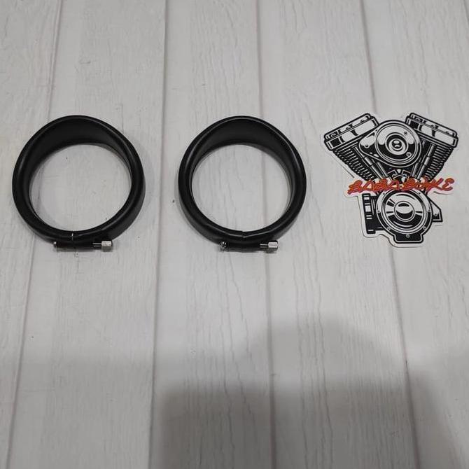trim sen visor harley touring softail ring sen harley black