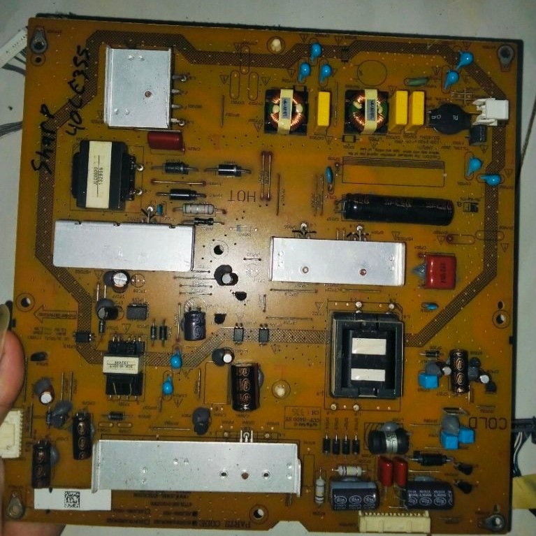 PSU TV SHARP 40LE355 PSU POWER SUPPLY TV SHARP 40LE355