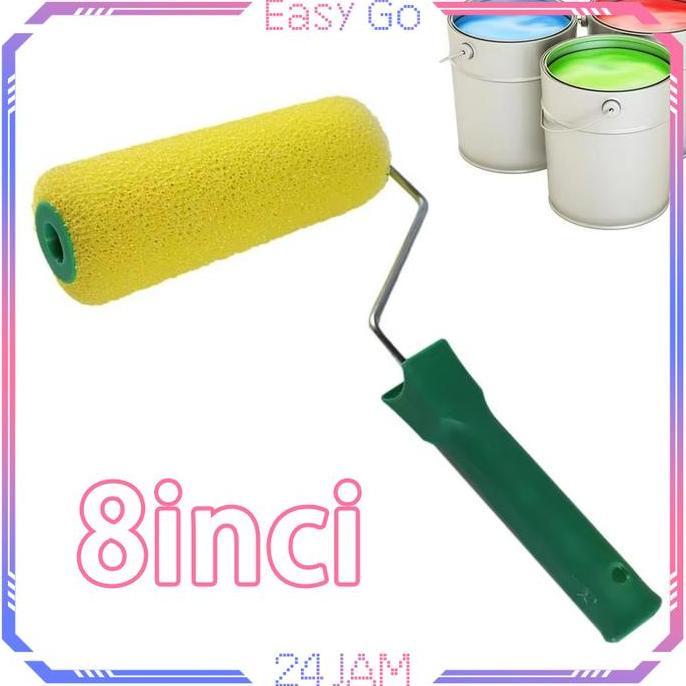 REGENLY Kuas Roll Cat Tekstur 20cm Texture Roller Paint Roll Motif Cat Dinding Roll Motif Cat Dindin