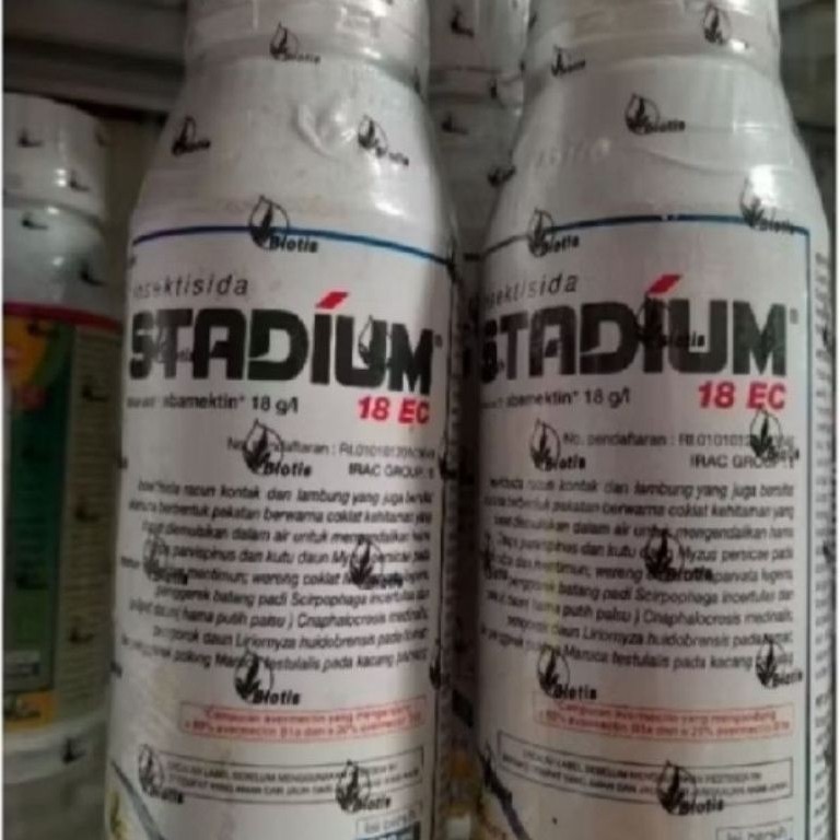 Insektisida STADIUM 18 EC  - Abamektin 18g/l, Kontak-Lambung Sistemik, Pengendalian Hama Luas