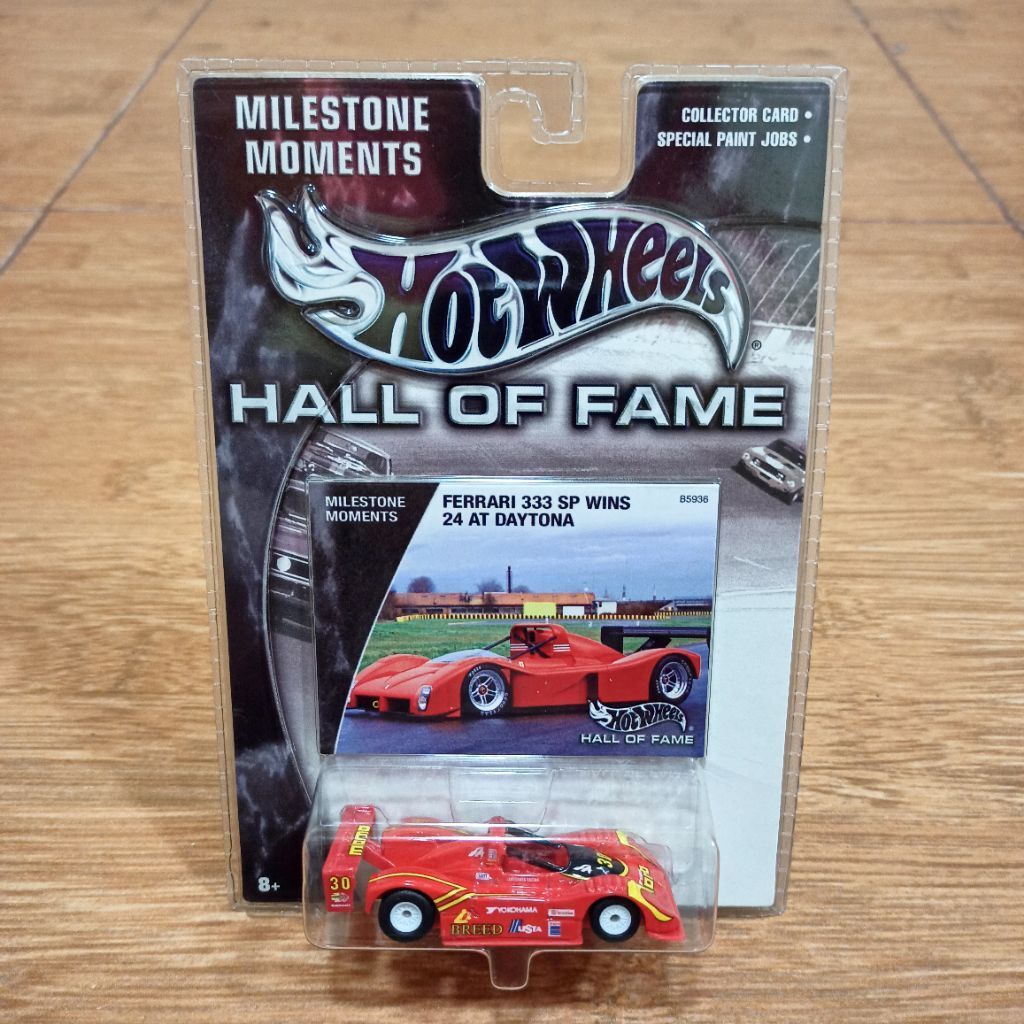 Hot Wheels Hall of Fame Ferrari 333SP 333 SP Red Daytona 24h 1998 Winner