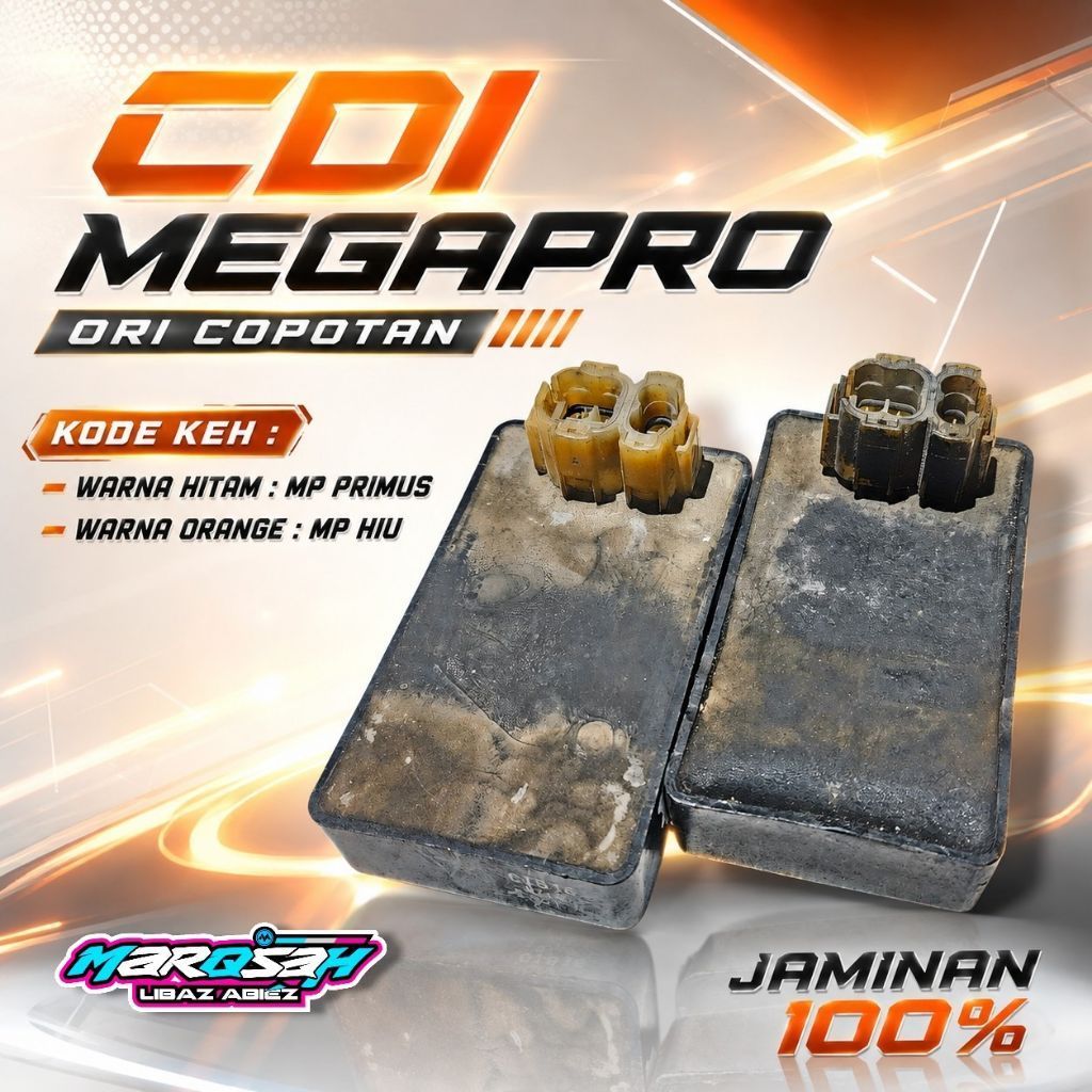 CDI MEGAPRO ORI COPOTAN ORIGINAL AHM CDI MP PRIMUS MP HIU ORI COPOTAN