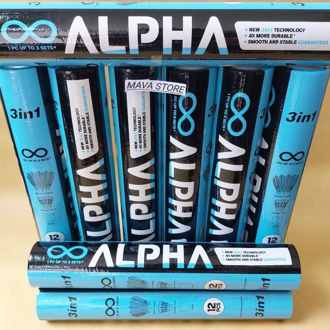 Jpindo- Alpha / Alpha Shuttlecock 3In1 / Bton