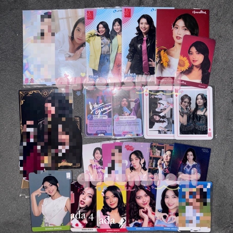photocard photopack gracia Jkt48 TAKE ALL