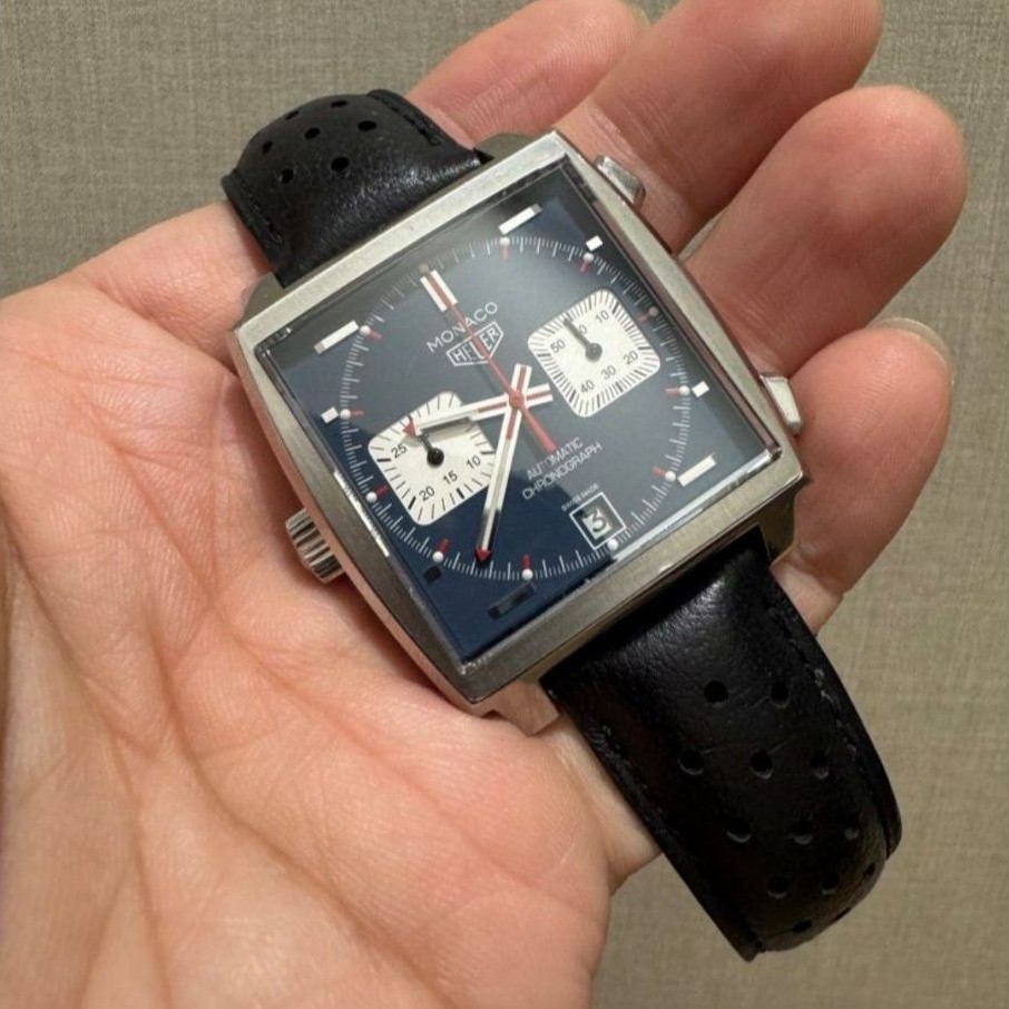 Rare Tag Heuer Monaco Steve McQueen