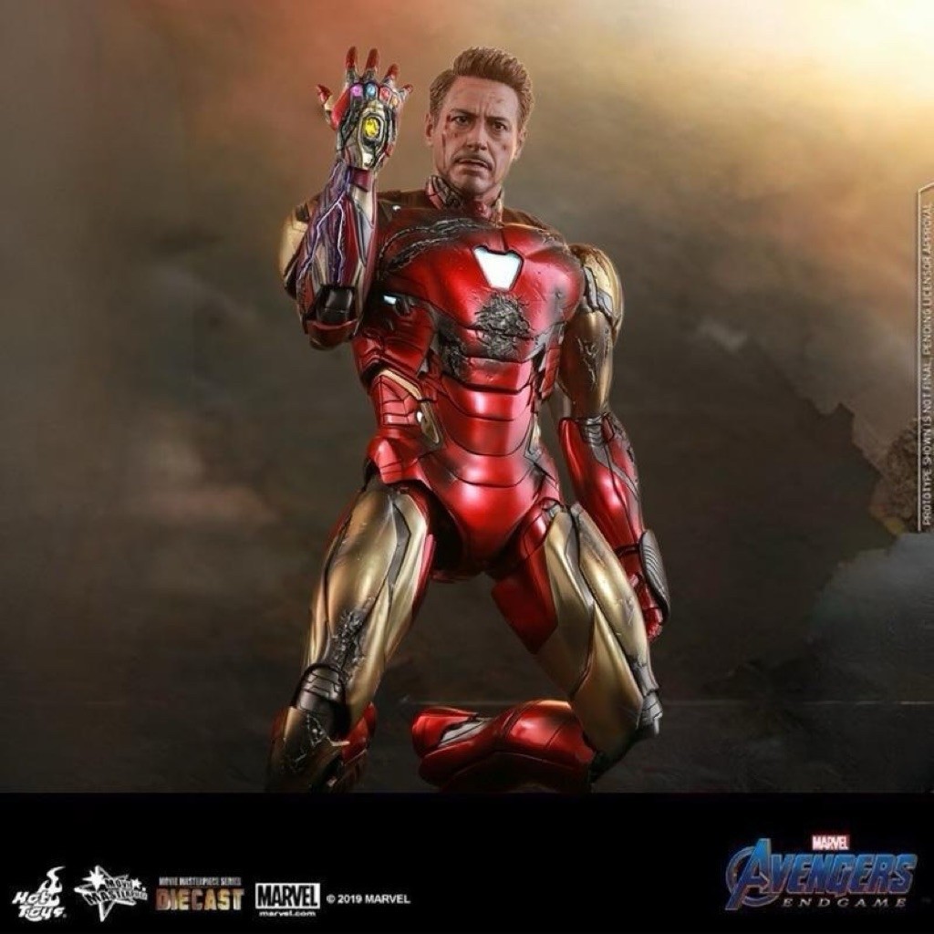 Hot Toys 1:6 | Iron Man Mark 85 LXXXV Battle Damaged Version | Marvel Diecast Movie Masterpiece Acti