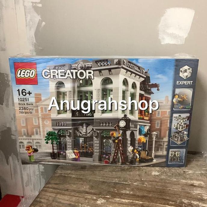 LEGO 10251 CREATOR EXPERT Brick Bank Brand New in Box, Sealed, 100% Original LEGO