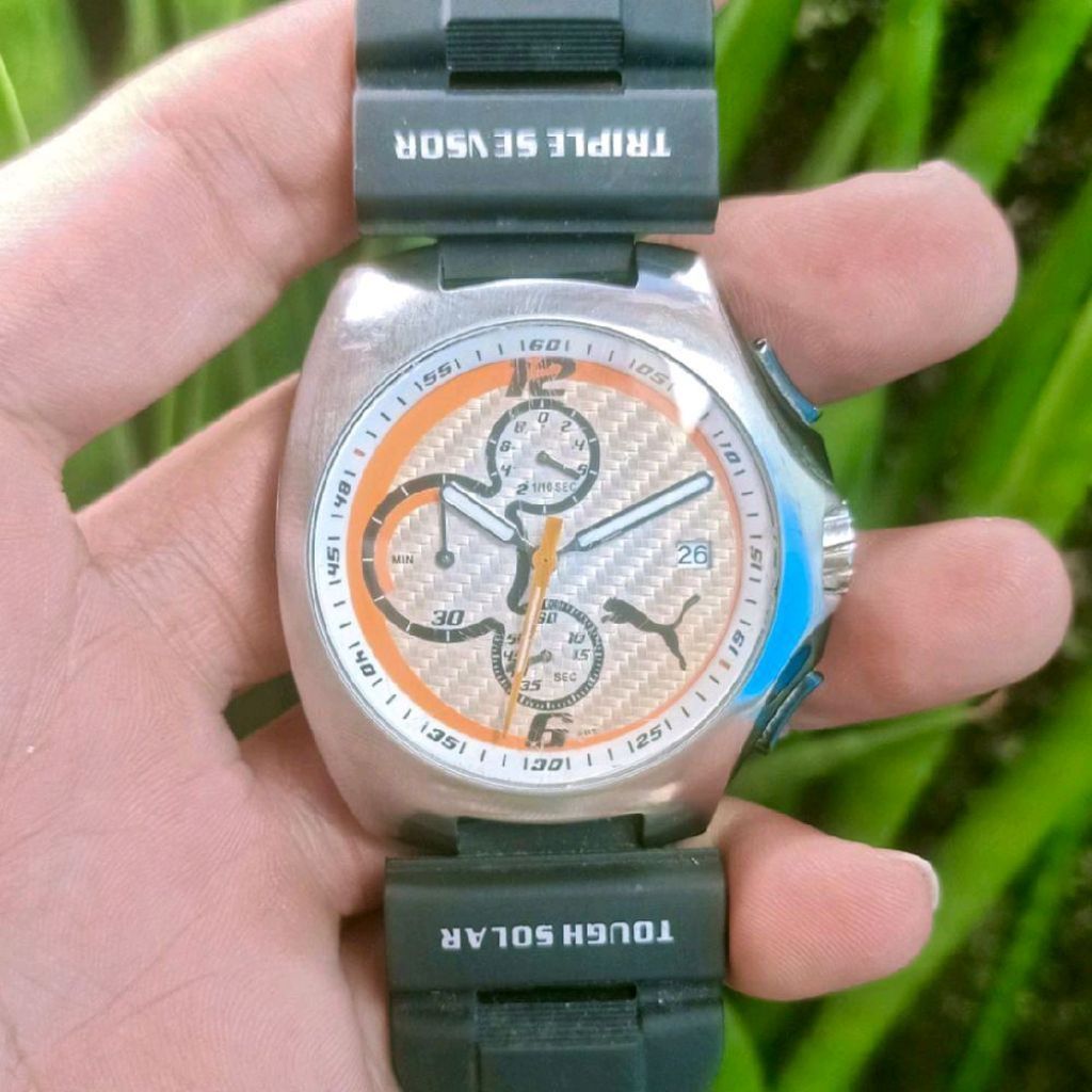 Jam Tangan Pria Puma Chronograph Original