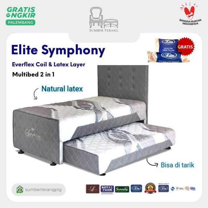 Elite Kasur Symphony / Spring Bed Sorong Anak Elite 2 in 1 Symphony