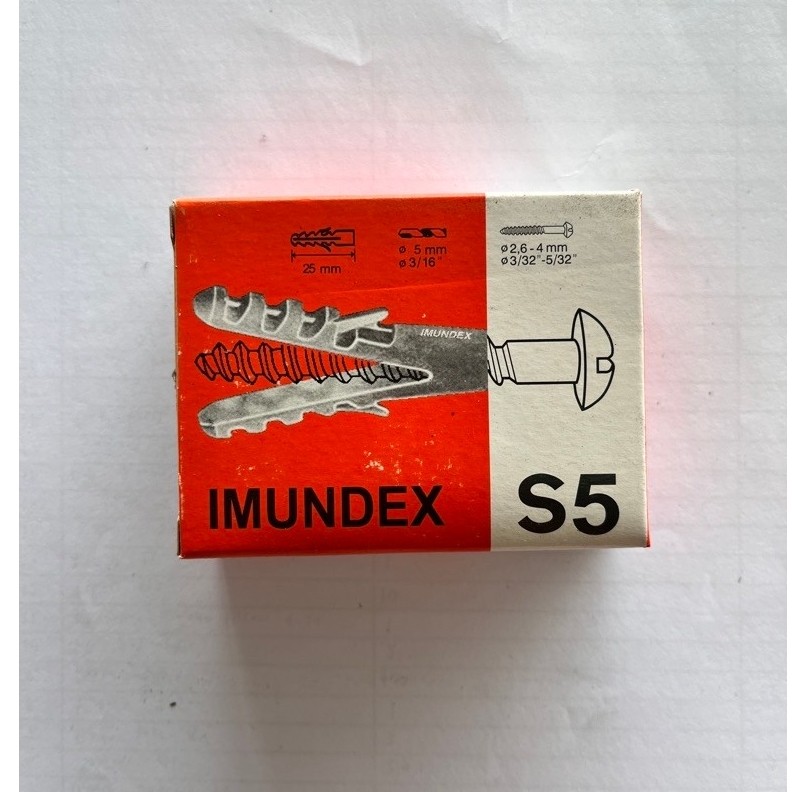 Fisher Imundex S5 S8 S12 - Pengencang Skrup 1 Kotak