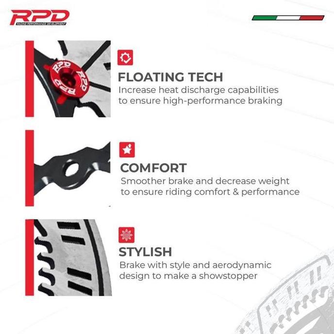 D Matrix Disc Rotor Front Floating for Beat / Vario 125 (260mm)