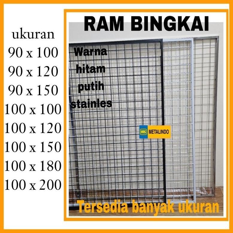 Ram kawat jaring kawat besi wiremesh gantungan kawat ram accesories