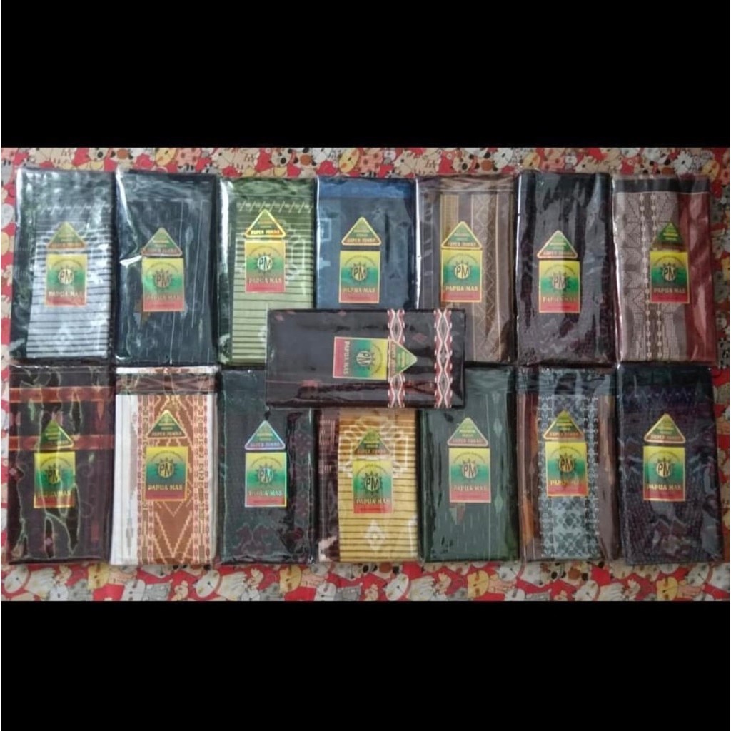 sarung putih original papua mas//bali lestari//artaloka// sarung wangi cuci gudang