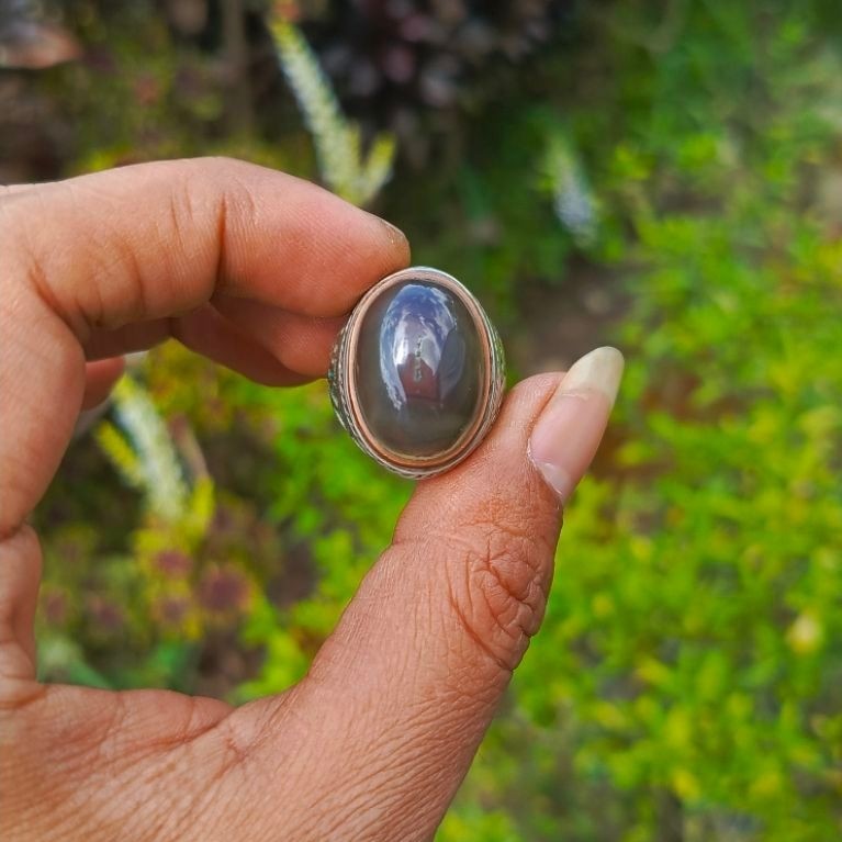batu cincin daud combong asli batu alam