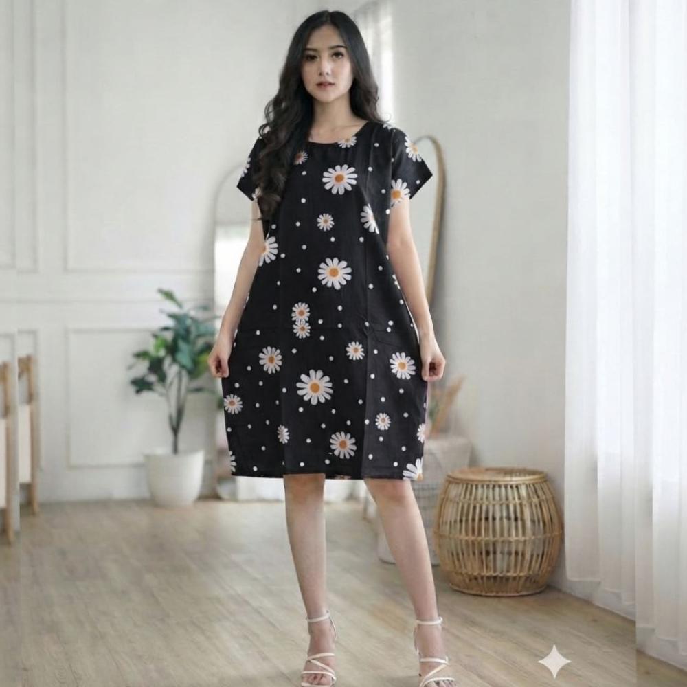 Bagus Daster Midi Daster Midi Bali Baju Tidur Wanita Daster Midi Kekinian Daster Midi Rayon Dress Wa