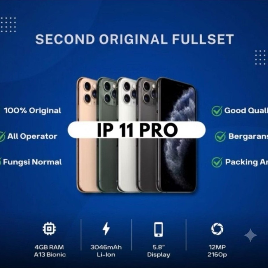 IPHONE 11 PRO 64-256 / 11 PROMAX 64-256