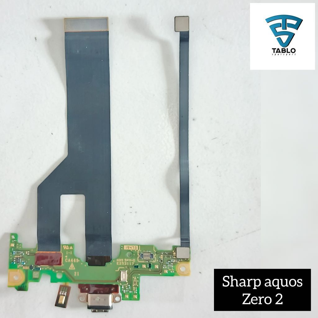 Papan penghubung flexible cas sharp aquos zero 2 ori copotan hp