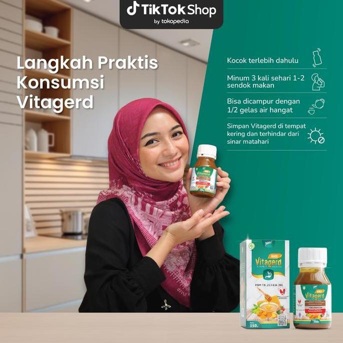 Beautyhealth- Madu Vitagerd - Herbal Alami Membantu Masalah Gerd Anxiety (Sering Cemas & Insomnia), 